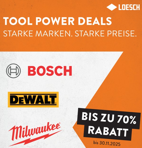 🔧 Werkzeug-Aktion 2025 – Die LOESCH Tool Power Deals